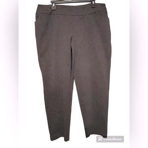 Women’s Plus size gray dress pants. 1X.